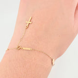 Pulso Denario 1.35gr / 2.5cm / 1.8mm Oro Amarillo +4 18K *