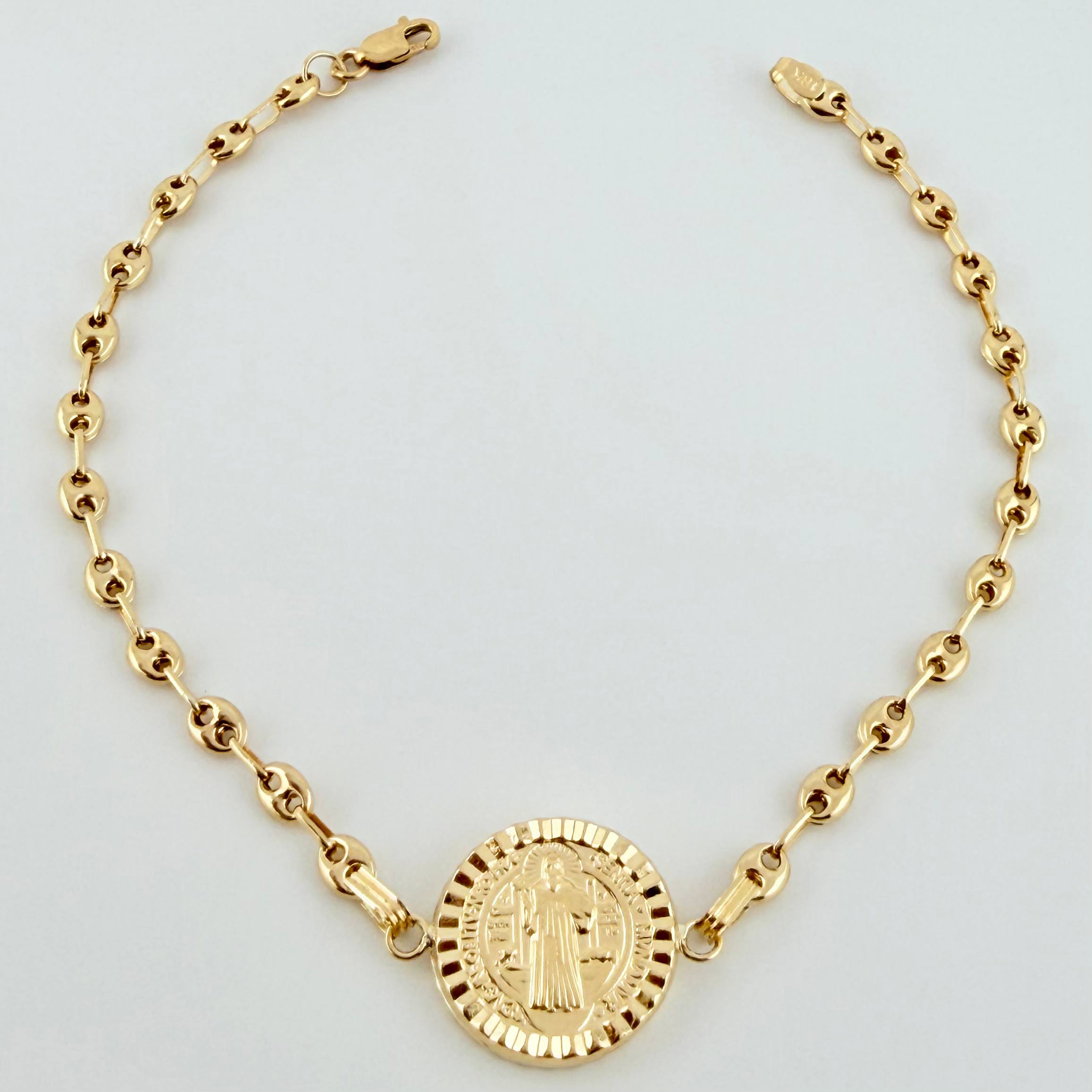 Pulso GC Herraje San Benito 3.1gr / 18.5cm / 3.2mm Oro Amarillo 18K ©