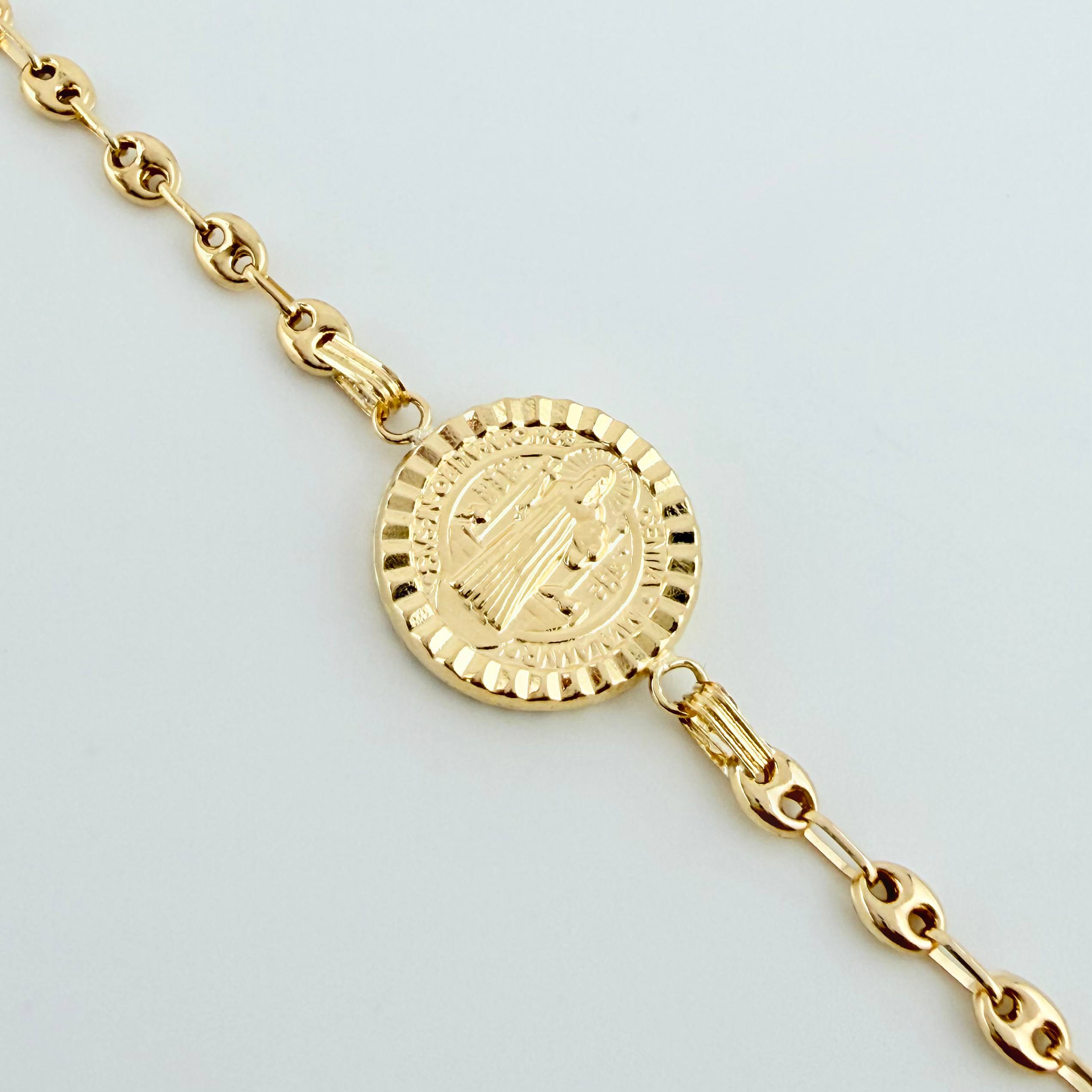 Pulso GC Herraje San Benito 3.1gr / 18.5cm / 3.2mm Oro Amarillo 18K ©