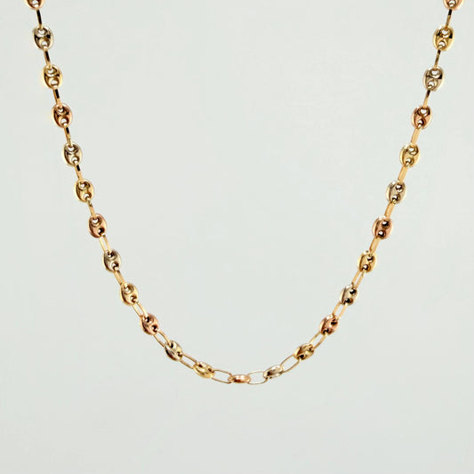 Cadena Gc 6.7 g / 51 cm / 4 mm Tres Oros 18K