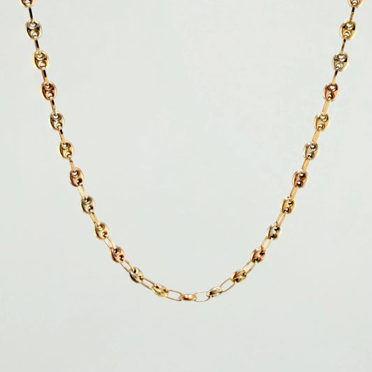 Cadena Gc 7.35 g / 51 cm / 4.7 mm Tres Oros 18K