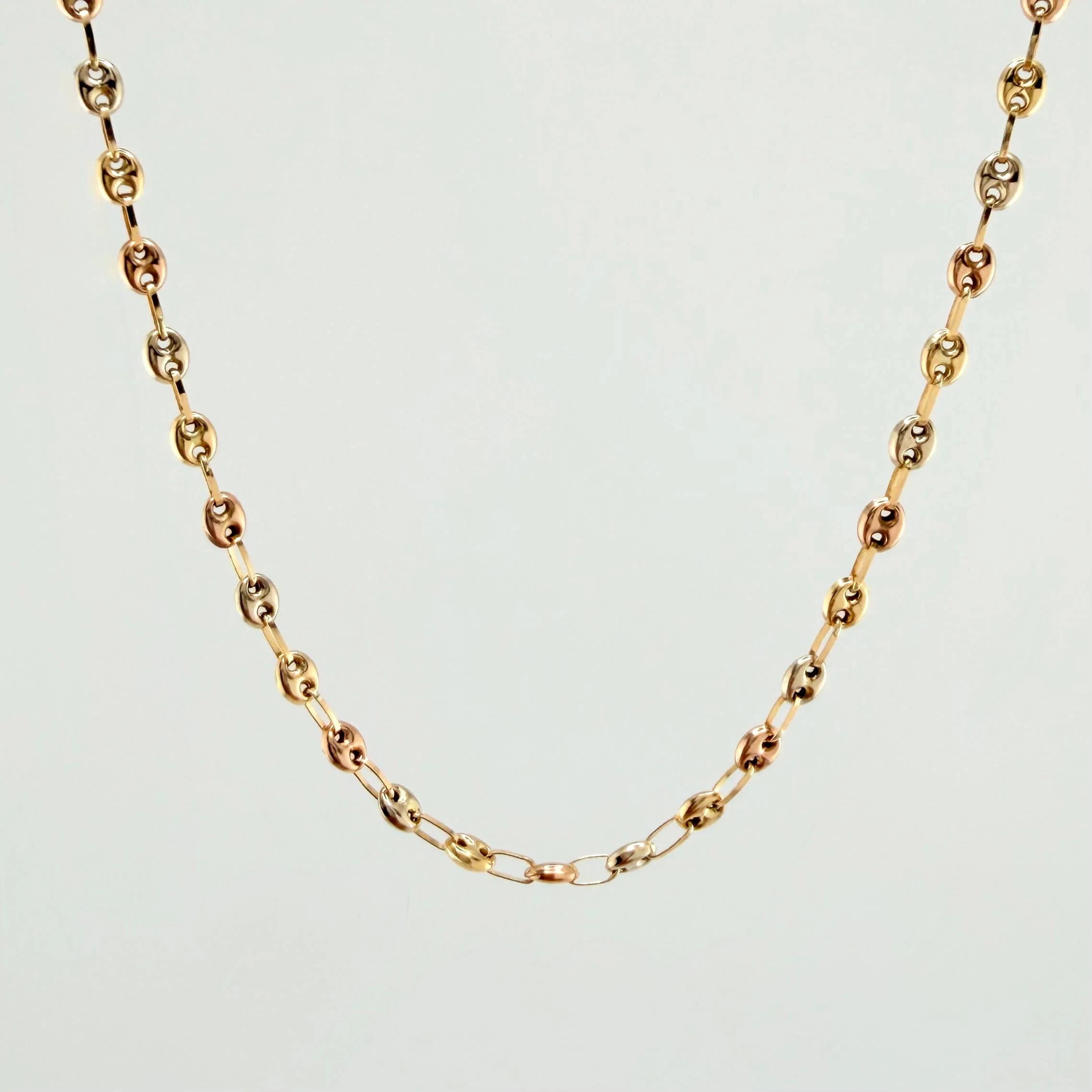 Cadena Gc 7.85 g / 61 cm / 3 mm Tres Oros 18K