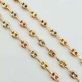 Cadena GC 5.15gr / 45cm / 3.3mm Tres Oros 18K