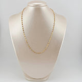 Cadena Gc 7.85 g / 61 cm / 3 mm Tres Oros 18K