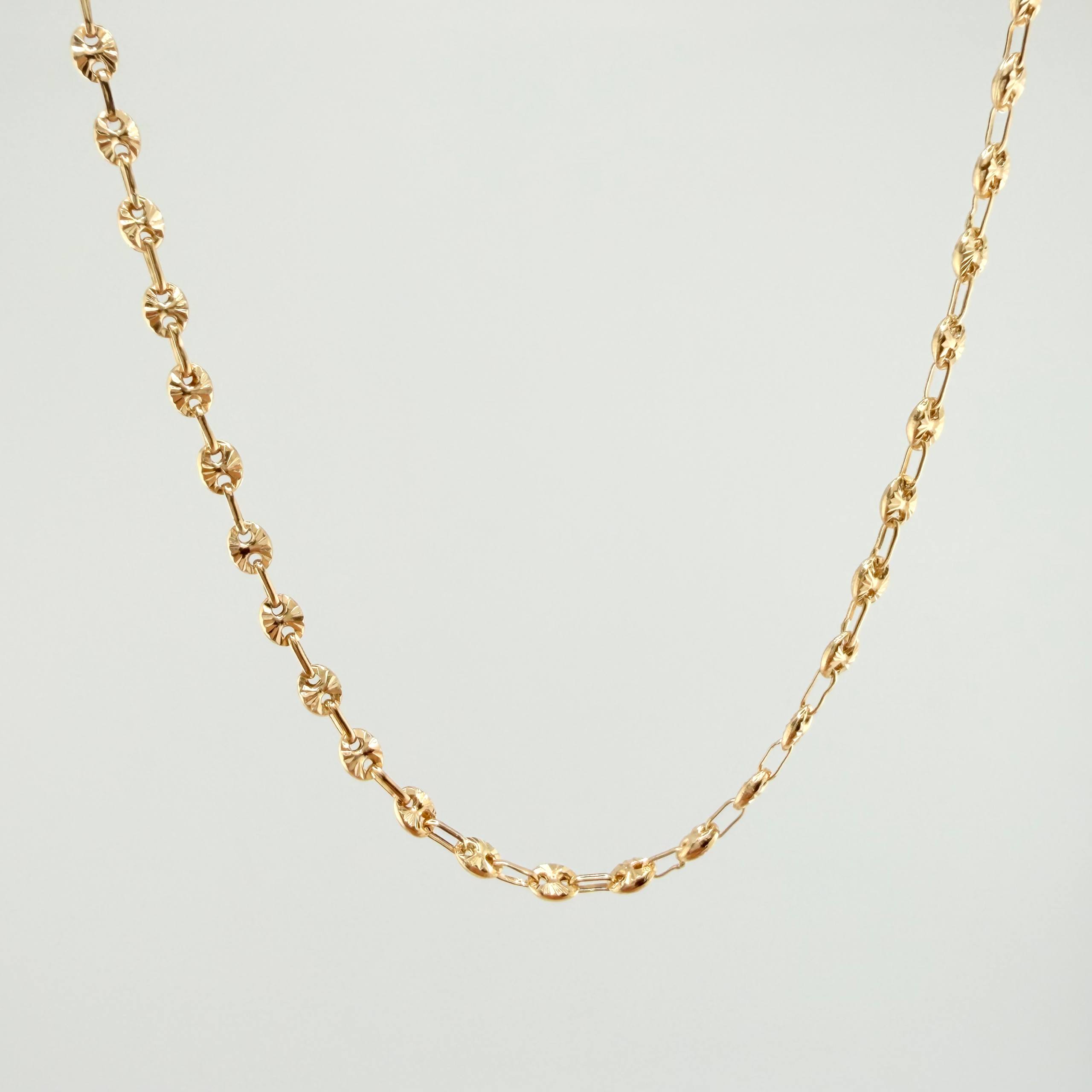 Cadena GC 7.9gr / 65cm / 3.4mm Oro Amarillo 18K