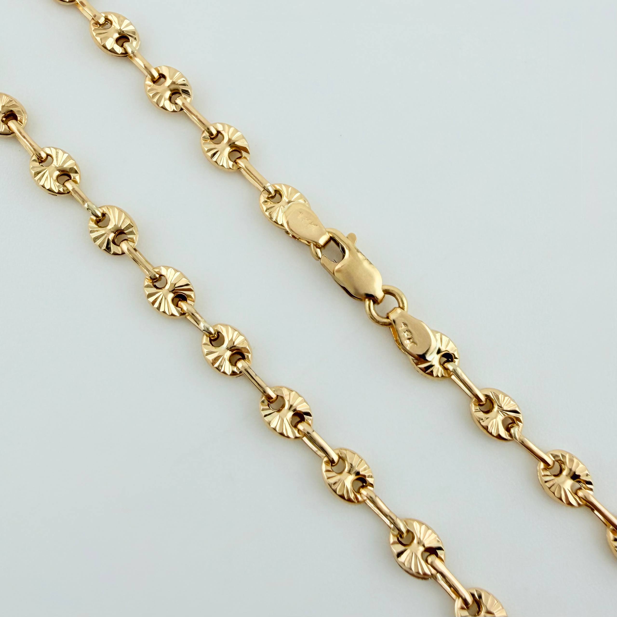 Cadena GC 7.9gr / 65cm / 3.4mm Oro Amarillo 18K