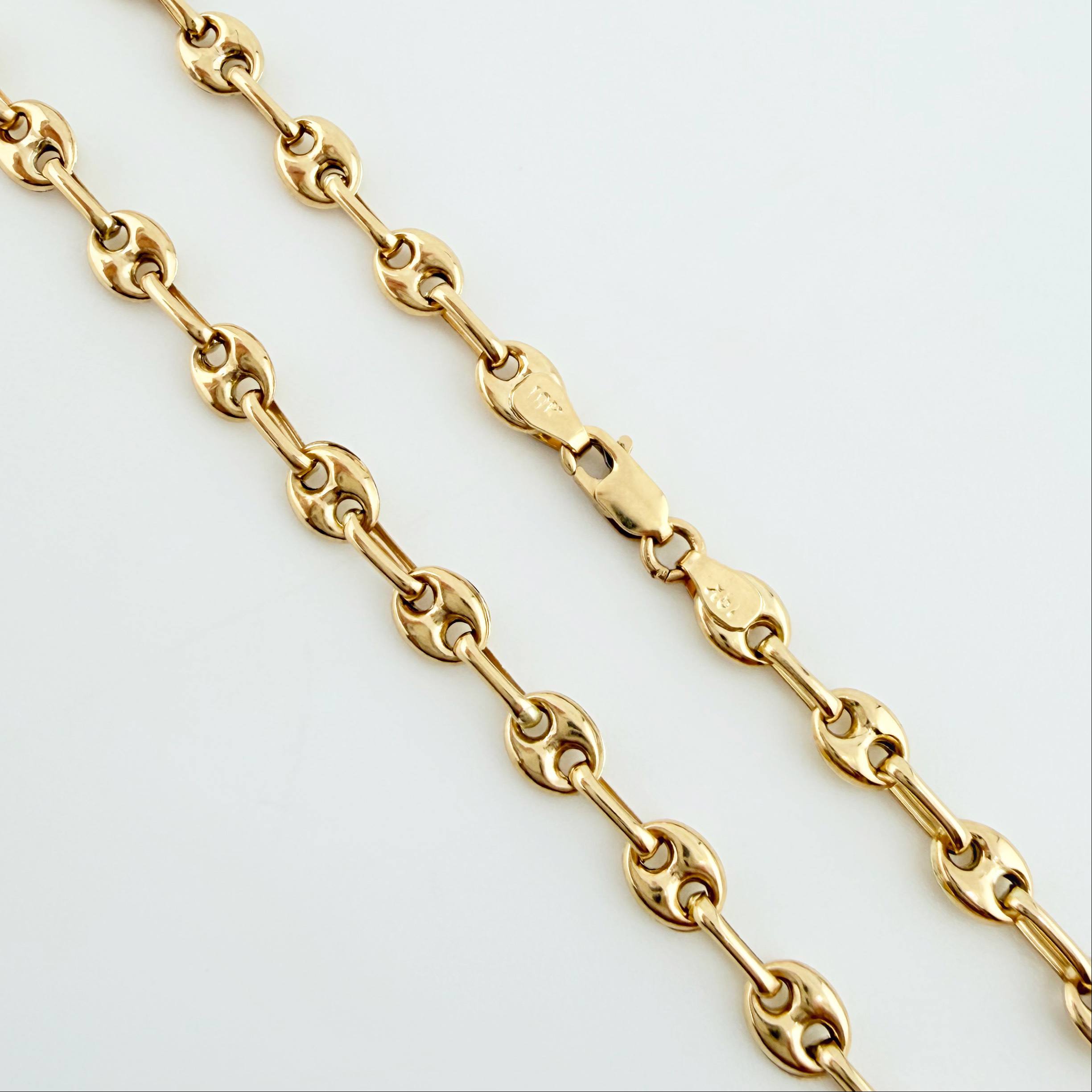Cadena GC 5.55gr / 50cm / 3.7mm Oro Amarillo 18K