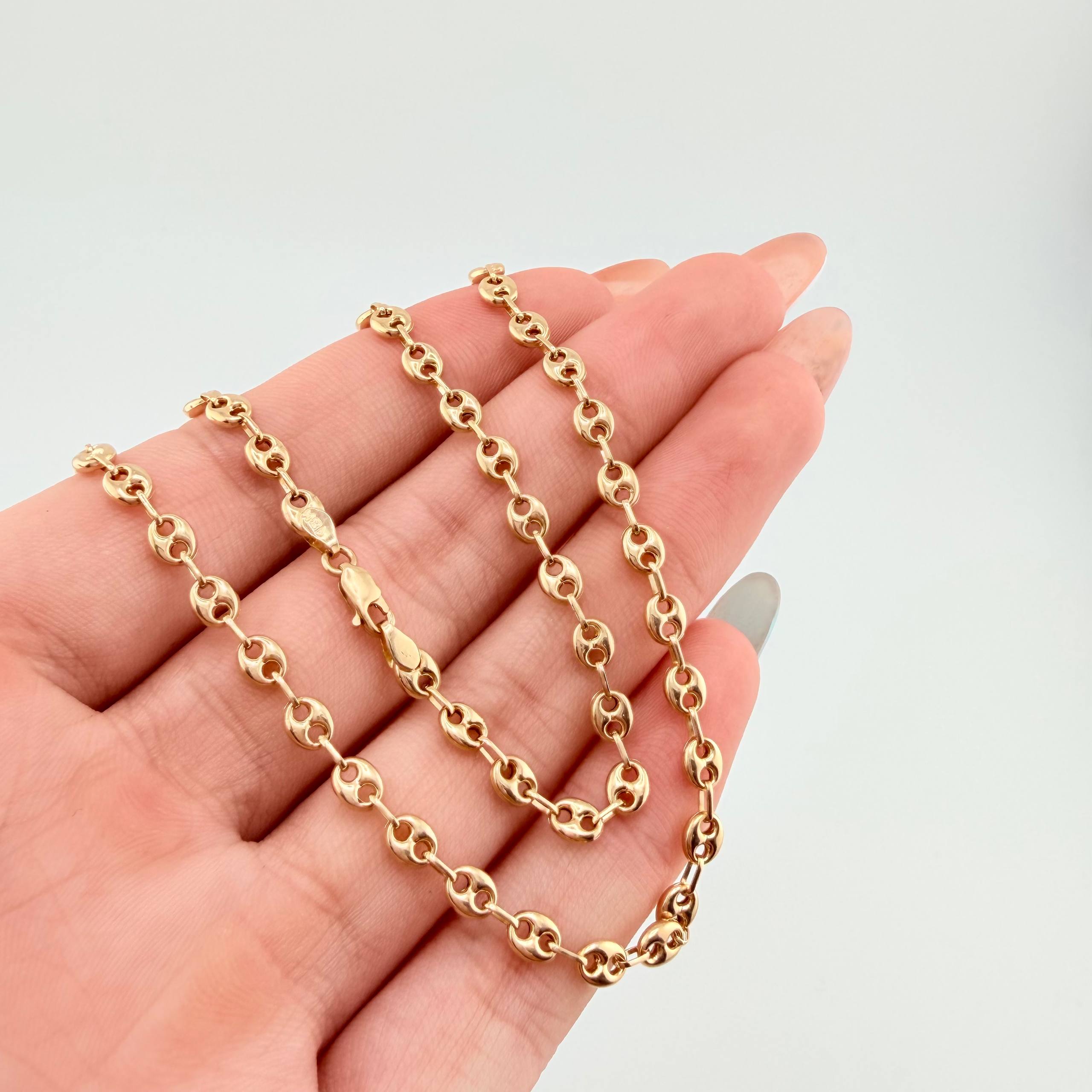 Cadena GC 5.55gr / 50cm / 3.7mm Oro Amarillo 18K