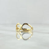 Anillo Lazos Cruzados 2.35gr / T6 / Liso Oro Amarillo 18K *