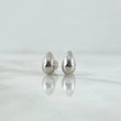 Topos Gotas 0.75gr / 1cm / Lisas Oro Blanco 18K