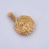 Dije Sagrado Corazon de Jesus 1.5gr / 2.6cm / Oro 18K $