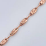 Pulso Eslabon Diamantado 4.9gr / 21.5cm / Oro 18K $
