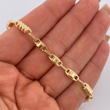 Pulso Rustico Barril 5.4gr / 21cm / Oro 18K $
