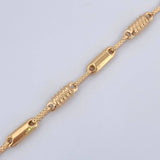 Pulso Rustico Barril 3.6gr / 21.5cm / Oro 18K $