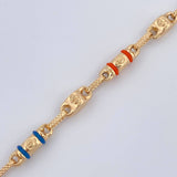 Pulso Rustico Tornillo 5.55gr / 21cm / Oro 18K $