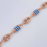 Tobillera Rustica Tornillo 6.8gr / 24.5cm / Oro 18K $