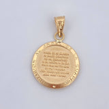Dije Angel De La Guarda 1.2gr / 2.5cm / Oro Amarillo 18K $