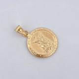 Dije Angel De La Guarda 1.2gr / 2.5cm / Oro Amarillo 18K $