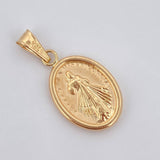 Dije Jesus de la Misericordia 1.55gr / 3cm / Oro 18K $