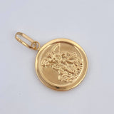 Dije San Miguel Arcángel 1.35gr / 3cm / Oro 18K $