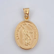 Dije San Miguel Arcángel 1.7gr / 3cm / Oro 18K $