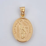 Dije San Miguel Arcángel 1.7gr / 3cm / Oro 18K $