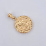 Dije San Benito 1.35gr / 2.5cm / Oro 18K $