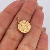 Dije San Judas Tadeo 1.1gr / 2cm / Oro 18K $