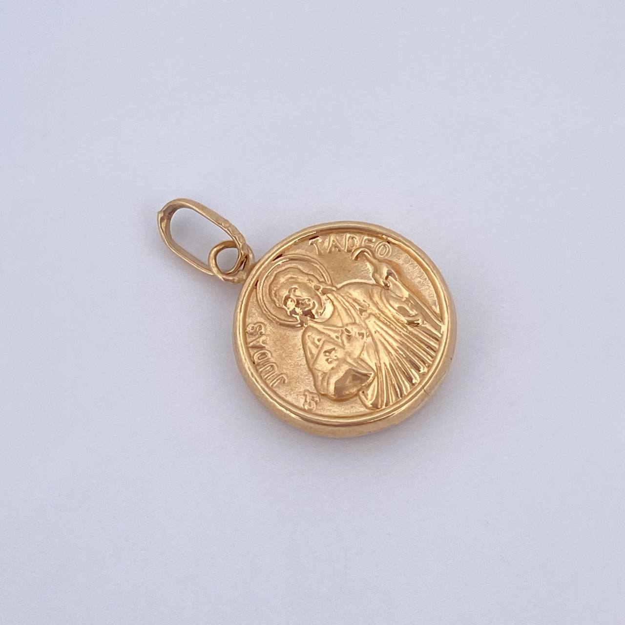 Dije San Judas Tadeo 1.1gr / 2cm / Oro 18K $