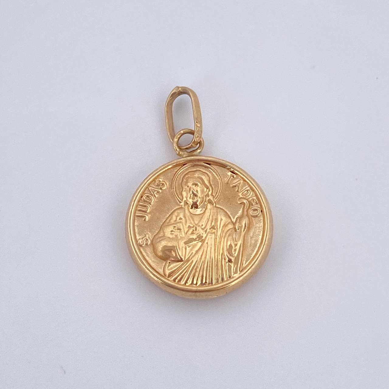 Dije San Judas Tadeo 1.1gr / 2cm / Oro 18K $