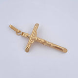 Dije Cruz Cristo 2gr / 4.6cm / Oro 18K $