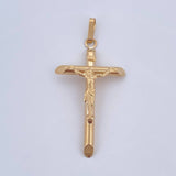 Dije Cruz Cristo 2gr / 4.6cm / Oro 18K $