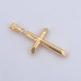 Dije Cruz 1.7gr / 3.8cm / Oro 18K $