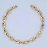 Pulso Rustica Tornillo 6.15gr / 21.5cm / Oro 18K $