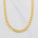 Cadena Cubana 8.85g / 60cm / 4.21mm Oro Amarillo 18K