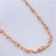 Cadena Rustica Dubai 28.9gr / 61.1cm / Oro Rosa 18K &