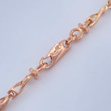 Cadena Rustica Dubai 28.9gr / 61.1cm / Oro Rosa 18K &
