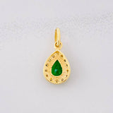 Dije Lagrima 1.50g / 2cm Oro Amarillo 18K