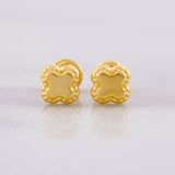 Topos Trébol 0.45g / 5.95mm Oro Amarillo 18K