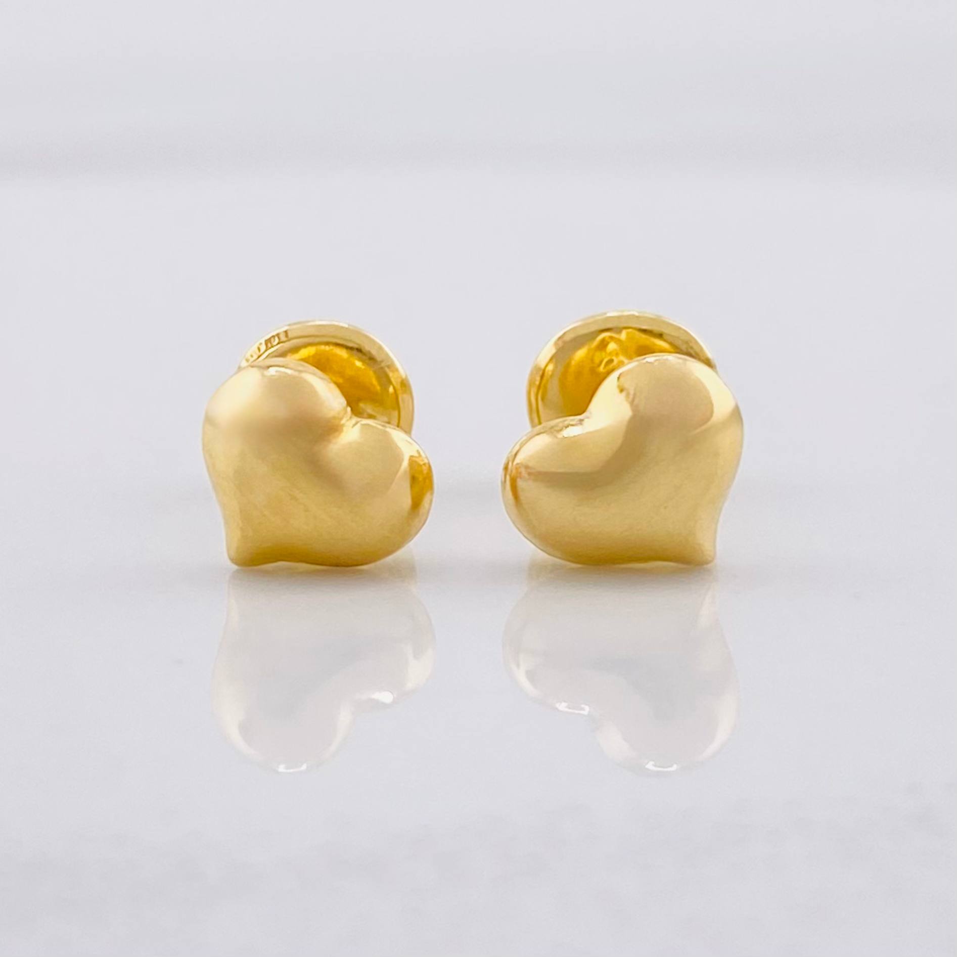 Topos Corazón 0.55g / 5.9mm Oro Amarillo 18K
