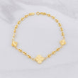 Pulso GC Trébol Diamantado 3.15g / 18.7cm / 1.65mm Oro Amarillo 18K