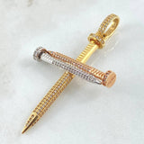 Dije Cruz Clavo 8.4gr / 6.3cm / Oro 18K ©