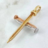 Dije Cruz Clavo 8.4gr / 6.3cm / Oro 18K ©