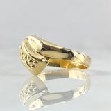 Anillo Paralelo Punteado 1.65gr / T8 1/4 / Oro 18K ©