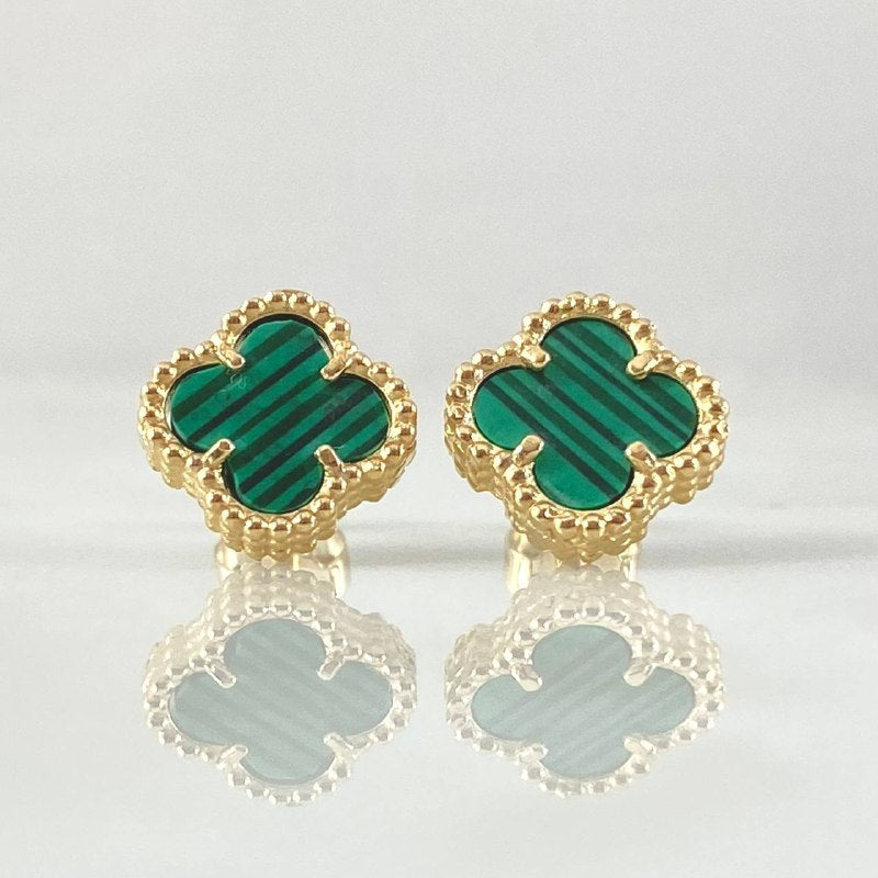 Topos Trebol 2.6gr / 1cm / Nac.Esp. Oro 18K