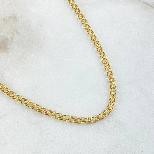 Cadena China 3.6gr / 60cm / +0 Oro 18K ©