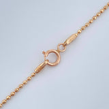 Cadena Militar 3.25gr / 60cm / 1.2mm Oro Rosa +3 &