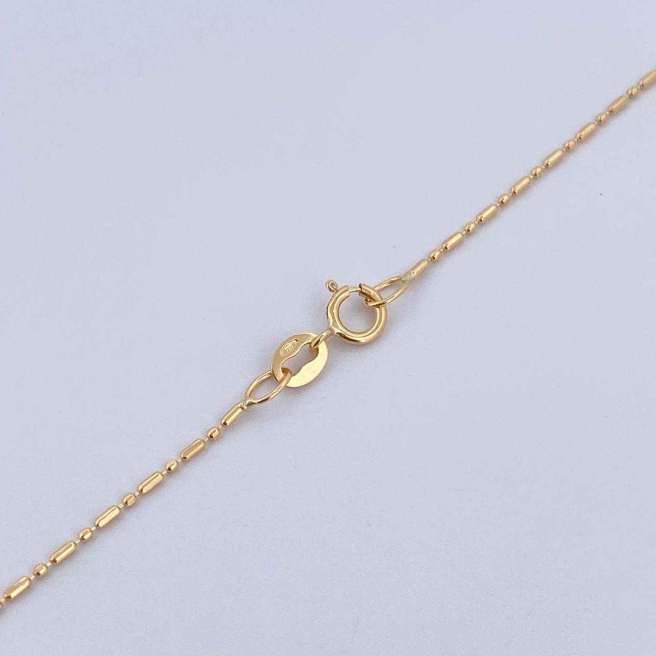Cadena Morse 1.45gr / 44.5cm / 0.5mm Oro Amarillo +3 18K &