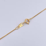 Cadena Veneciana 1.8gr / 45cm / 0.6mm Oro Amarillo +3 18K &