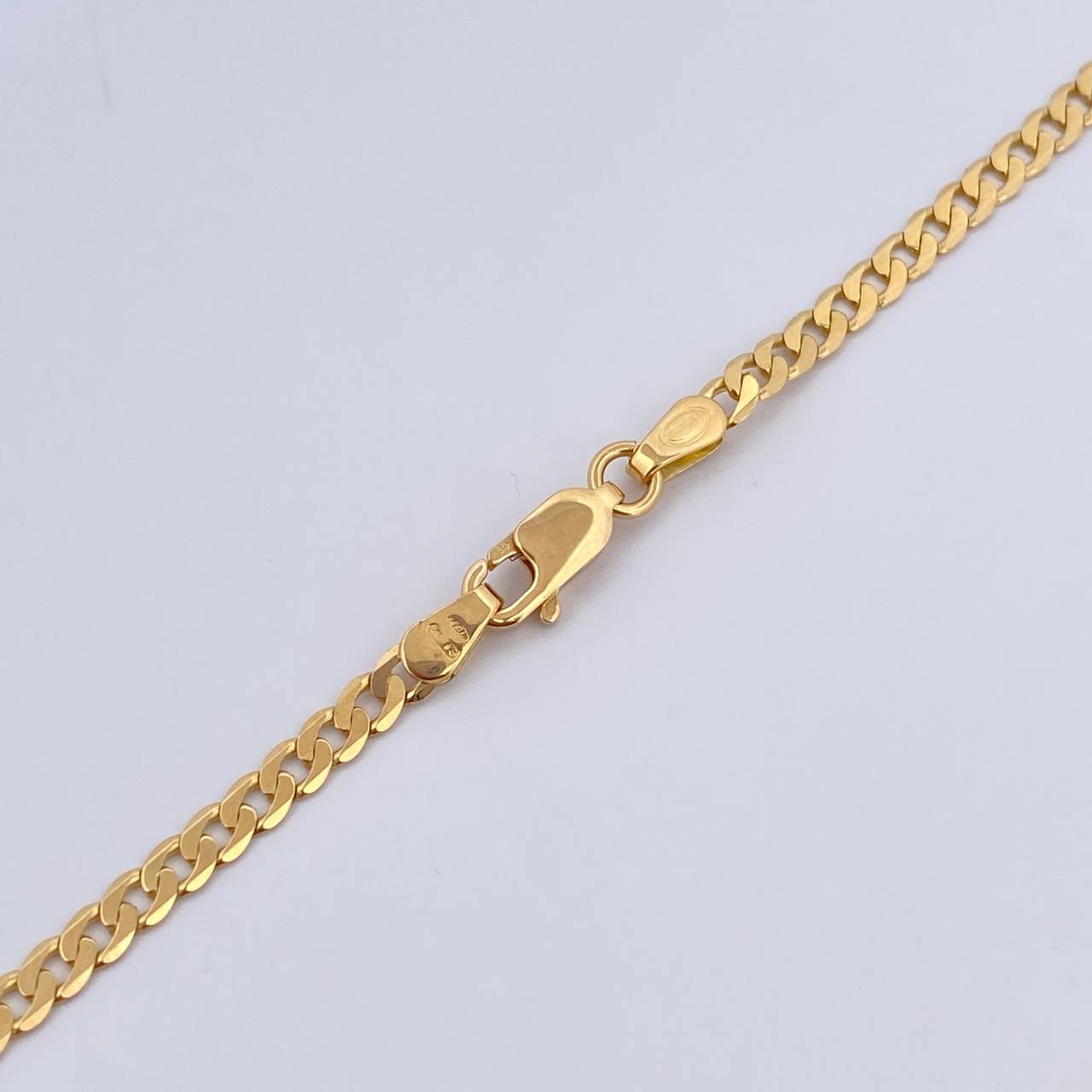 Cadena Cubana 10.25gr / 60.5cm / 2.7mm Oro Amarillo +0 18K &